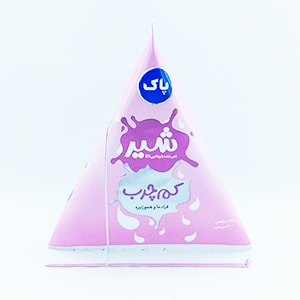 شیر استریل کم چرب سه گوش پاک 200گرم | فروشگاه مورچه