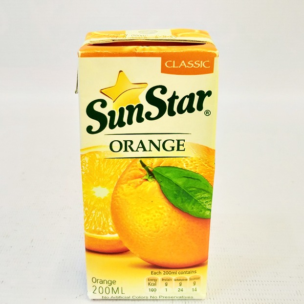 نوشیدنی پرتقال سان استار حجم 0.2 لیتر | فروشگاه مورچه