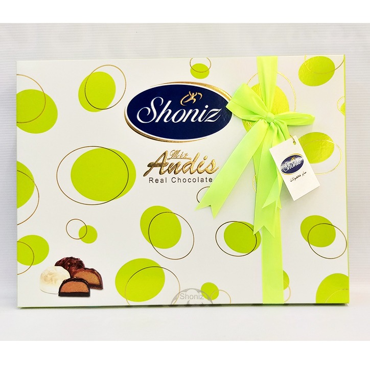 شکلات تلخ وشیری وسفید285 گرم  جعبه  آندیس | فروشگاه مورچه