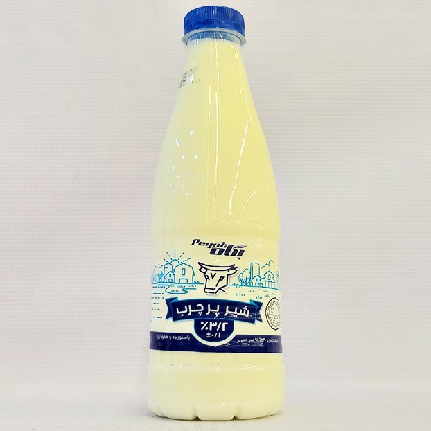 شیر پر چرب 3.2%  950 سی سی بطری پگاه