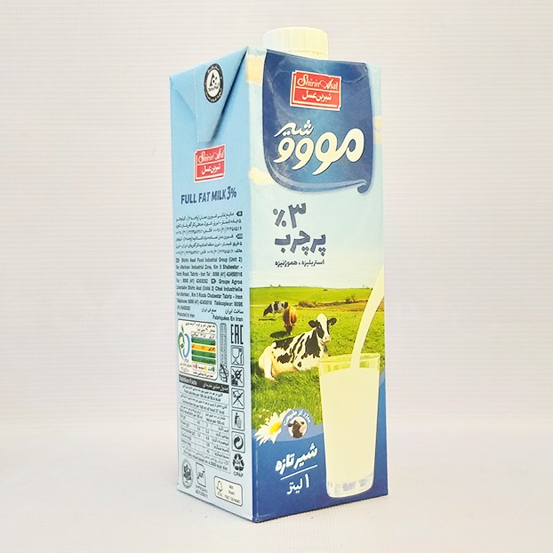 شیر پرچرب  1000 سی سی  اسکوار،مووو  شیرین عسل | فروشگاه مورچه