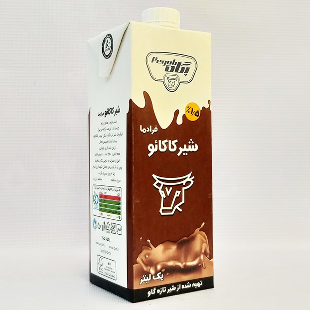 شیر کاکائو فرادما پگاه مقدار 1 لیتر | فروشگاه مورچه