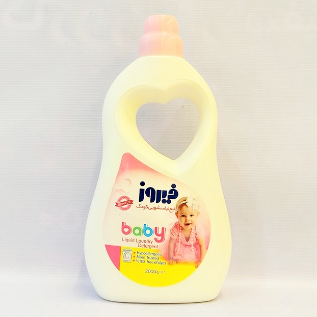مایع لباسشویی کودک فیروز مدل Pink مقدار 2000 گرم | فروشگاه مورچه