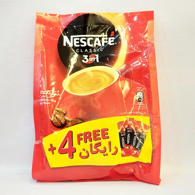 قهوه فوری مخلوط 1 × 3 نسکافه بسته 24 عددی | مورچه|فروشگاه مورچه