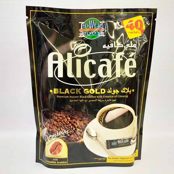 قهوه فوری بلک گلد 100 گرم  40 ساشه  على کافه | فروشگاه مورچه