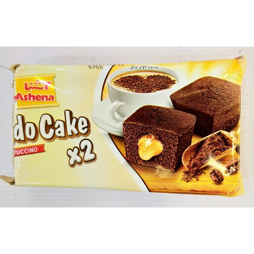 ایندو کیک کاپوچینو آشنا مقدار 60 گرم | فروشگاه مورچه