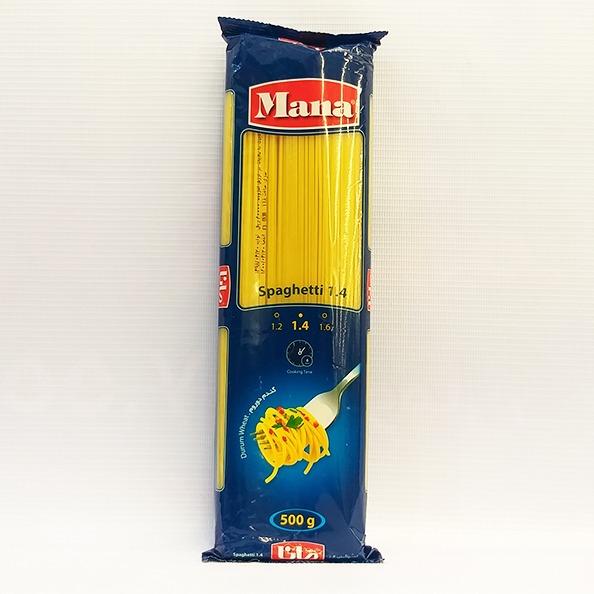 اسپاگتی قطر 1.4 مانا مقدار 500 گرم | فروشگاه مورچه