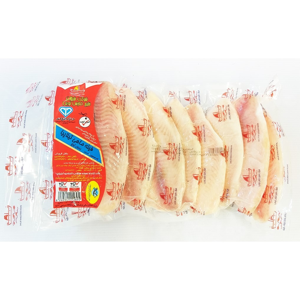 فیله ماهی تیلاپیا بی تیغ  800 گرم  منجمد  خلیج | فروشگاه مورچه