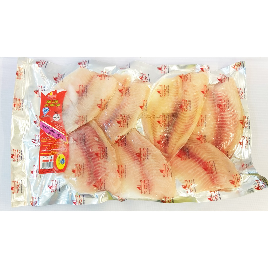 فیله ماهی تیلاپیا  1کیلو بی تیغ منجمد وکیوم  خلیج | فروشگاه مورچه