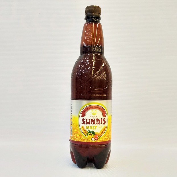 نوشیدنی مالت بدون الکل با طعم  میوه های استوایی ساندیس - 1 لیتر | فروشگاه مورچه
