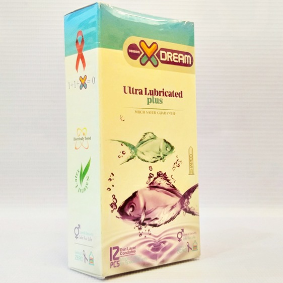 کاندوم بسیارروان کننده  12 عددی  X-DREAM | فروشگاه مورچه