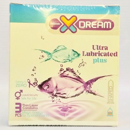 کاندوم بسیار روان کننده 3 عددی  X-DREAM | فروشگاه مورچه