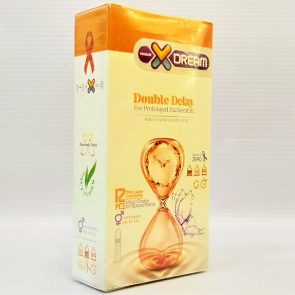کاندوم ایکس دریم مدل Double Delay بسته 12 عددی | فروشگاه مورچه