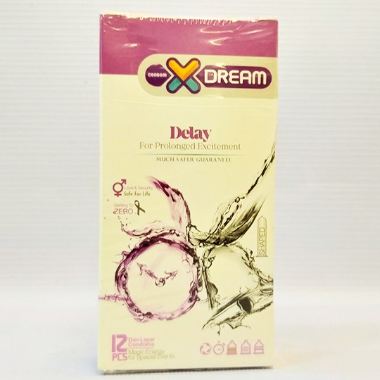کاندوم تاخیری جعبه  12عددی ‹ X-DREAM