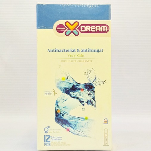 کاندوم آنتی باکتریال 12 عددی  X-DREAM | فروشگاه مورچه