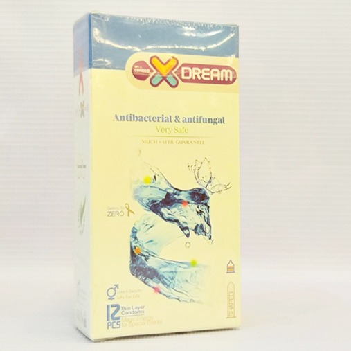 کاندوم آنتی باکتریال 12 عددی  X-DREAM | فروشگاه مورچه