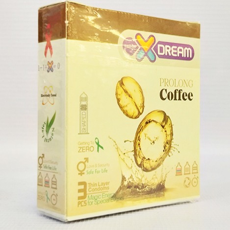 کاندوم تاخیری قهوه جعبه  3عددی  ‹ X-DREAM | فروشگاه مورچه