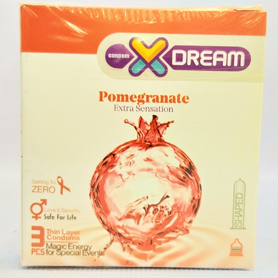 کاندوم تنگ کننده اناری جعبه 3 عددی  ‹ X-DREAM | فروشگاه مورچه