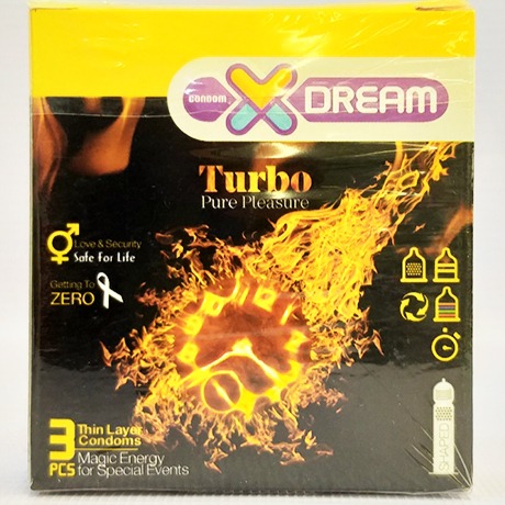 کاندوم توربو ساده جعبه  3 عددی  ‹ X-DREAM | فروشگاه مورچه