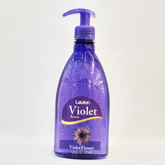مایع دستشویی لطیفه مدل Violet Flower حجم 400 میلی لیتر | فروشگاه مورچه
