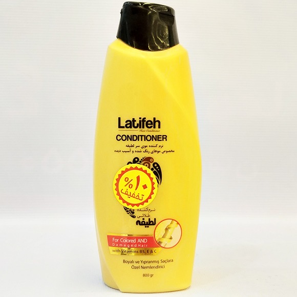 شامپو  نرم کننده مو طلایی 800 گرم لطیفه | فروشگاه مورچه
