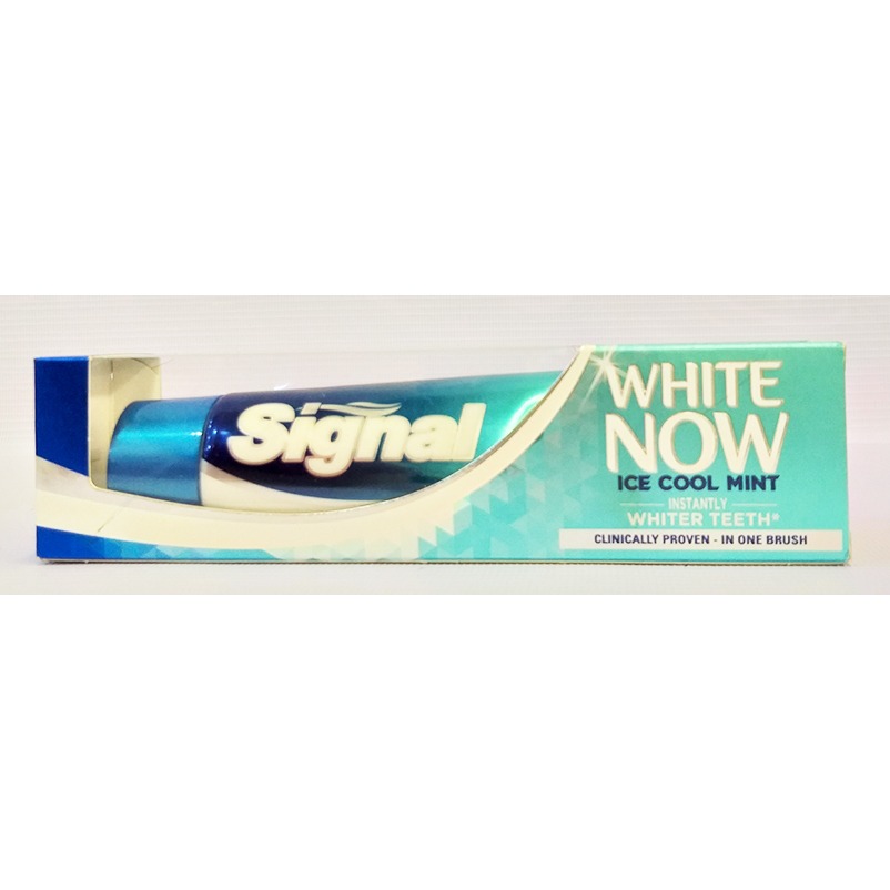 خمیر دندان سیگنال سری White Now مدل Ice Cool Mint حجم 75 میلی لیتر | فروشگاه مورچه