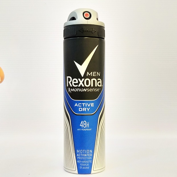اسپری ضد تعریق مردانه رکسونا مدل Active Dry حجم 150 میلی لیتر | فروشگاه مورچه