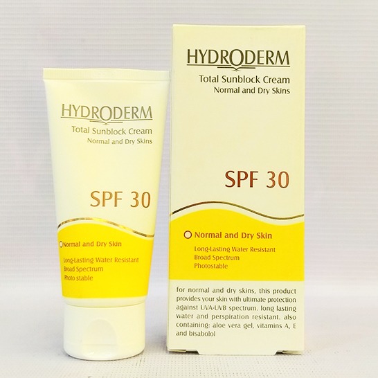 کرم ضد آفتاب هیدرودرم SPF30 حجم 50 میلی لیتر | فروشگاه مورچه