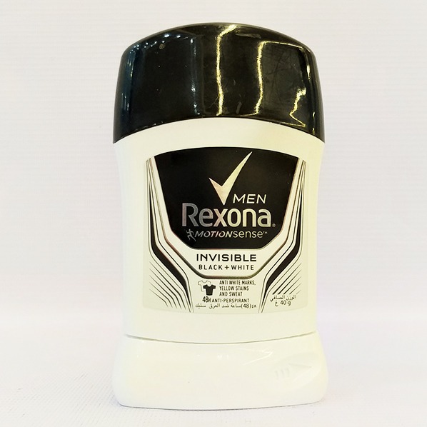 استیک ضد تعریق رکسونا مدل Invisible Black And White مقدار 40 گرم | مورچه|فروشگاه مورچه