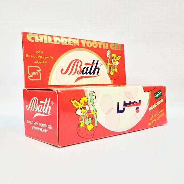خمیر دندان کودک بس مدل  توت فرنگی Strawberry حجم 80 میلی لیتر | فروشگاه مورچه