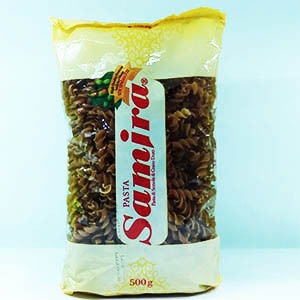 ماکارونی فرمی پیچی ۵۰۰ گرم سمیرا حاوی آرد سویا | فروشگاه مورچه