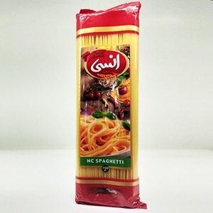 اسپاگتی انسی مقدار 700 گرم قطر 1.2 میلی متر | فروشگاه مورچه