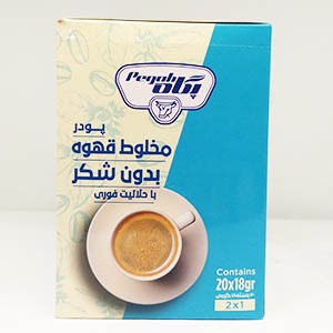 قهوه فوری بدون شکر ۲۰ عددی ۱۸ گرم پگاه | فروشگاه مورچه