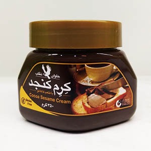 کرم کنجد ۳۵۰ گرم کاکائویی عقاب | فروشگاه مورچه