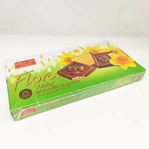 ویفر شکلات شیری Flora شیرین عسل مقدار ۲۲۰ گرم | فروشگاه مورچه