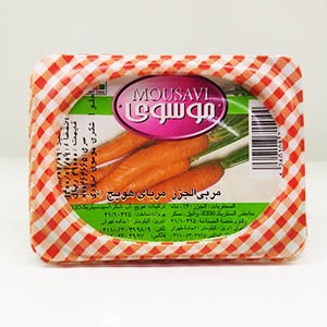 مربای هویج موسوی مقدار ۲۲۵ گرم | فروشگاه مورچه