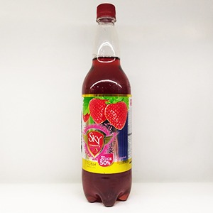 نوشیدنی گازدار توت فرنگی ا لیتری اسکای | فروشگاه مورچه