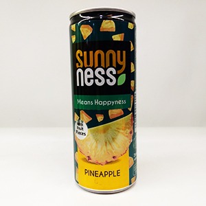 نوشیدنی آناناس با تکه های میوه سانی نس حجم ۲۴۰‌میلی لیتر | فروشگاه مورچه