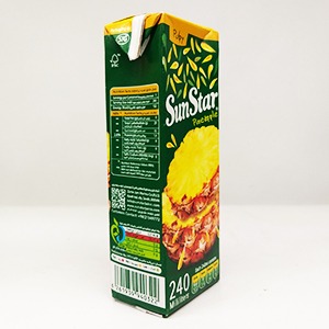 نوشیدنی آناناس سان استار حجم ۲۴۰میلی لیتر | فروشگاه مورچه