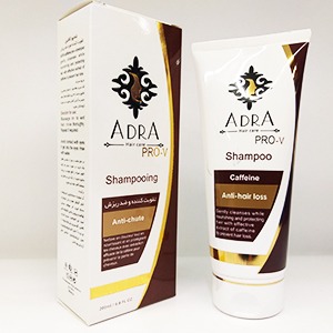 شامپو کافئین تقویت کننده مو و ضد ریزش آدرا حجم ۲۰۰ میلی لیتر | فروشگاه مورچه