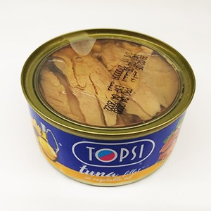 کنسرو فیله ماهی تن تاپسی وزن ۱۸۰گرم | فروشگاه مورچه
