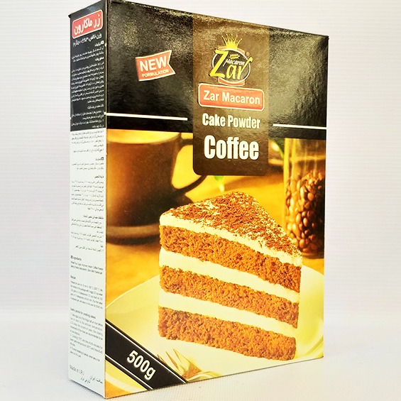 پودر کیک قهوه زر ماکارون وزن 500 گرم | مورچه|فروشگاه مورچه