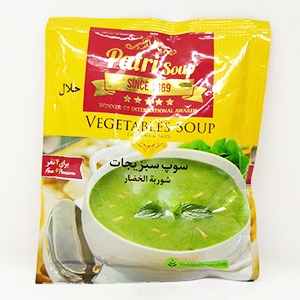 سوپ‌ سبزیجات پاتری سوپ وزن ۷۵ گرم | فروشگاه مورچه