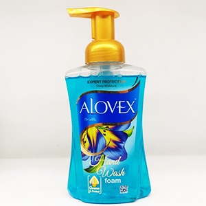 مایع دستشویی فوم آبی آلوکس وزن ۵۰۰ گرم | فروشگاه مورچه