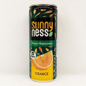 نوشیدنی بدون گاز پرتقال همراه با تکه های میوه سانی نس حجم 240 میلی لیتر | فروشگاه مورچه