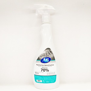 مایع ضدعفونی کننده و پاک‌کننده  دست و سطوح آتی ۷۰%  اتانول حجم ۵۰۰ میلی لیتر | مورچه|فروشگاه مورچه
