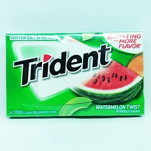 آدامس تریدنت با طعم هندوانه بسته ۱۴ عددی | فروشگاه مورچه