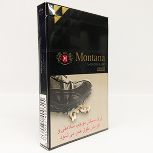 سیگار مونتانا نانو مشکی باریک NANO | فروشگاه مورچه