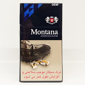 سیگار مونتانا دمی آبی DEMI | مورچه|فروشگاه مورچه