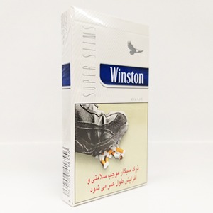 سیگار وینستون آبی اسلیم SUPER SLIMS | فروشگاه مورچه
